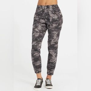 Spanx Stretch Twill Cargo Jogger ~ Blackwash Camo ~ NWT! Size:Various